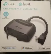 Kasa Smart Wi-Fi Outdoor Plug IP64 Weatherproof