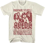 Highway To Hell Long Beach Poster ACDC T-Shirt