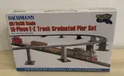 Bachmann #44595 HO & On30 18-piece E-Z Track Graduated Pier Set