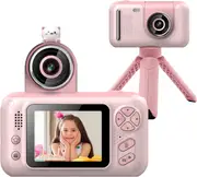 1080P Kids Digital Camera Handheld 2.4 Inch HD Screen Childrens Gifts for Boys and Girls Portable Toy