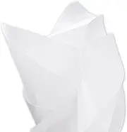 Acid-Free White Tissue Paper 15 x 20, Pack of 20 Sheets