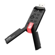 1800Mbps Wifi 6 USB 3.0 Adapter Black Card Support Win 7 10 11 PC G2O22505