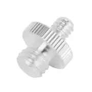 10 Stainless Steel Screws For Tripod Heads - 1 / 4 To 3 / 8 - Silver
