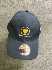 Quail Hollow Citi Imperial Cap Golf Hat Navy Blue Adjustable New