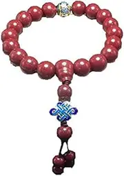 [YANYUESHOP] Cinnabar Bracelet Buddha Beads Bangle