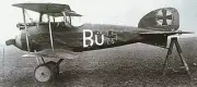 German Albatross Aircraft in 1917 Wrought iron handmade display Airplane Model