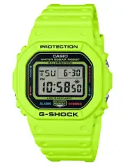 Casio G-SHOCK Lime Sports Watch - DW5600EP-9
