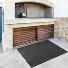Fireproof Fireplace Hearth Rug Non Slip Protection Mat Pad ?