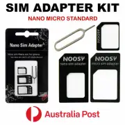 SIM Card Adapter Nano Micro Mini Converter Mobile Phone Samsung Android iPhone