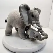 WWF Adoption Series Plush Elephant And Baby 14"