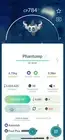 Pokemon Shiny Phantump - Trade 1 million stardust