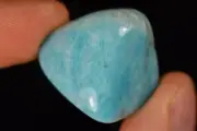 *AMAZONITE* TUMBLED STONE 3cm 13.4g Healing Crystals Soothing Negative Energy