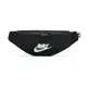 Nike 腰包 Heritage Waistpack 男女款 小包 斜背包 外出 輕便 街頭穿搭 黑 白 DB0490-010