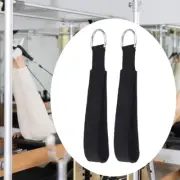 2x Pilates Straps D Ring Waist Back Leg Yoga Straps for Women Men Exercise