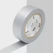 Masking Tape MT 1,5 CM Plain Silver