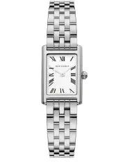 [Mon Choux] Rendezvous Stainless Steel Rectangle Watch in 28mm Silver