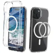 Magnetic for iPhone 14 Case, for iPhone 13 iPhone 14/13 6.1" Clear