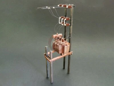 Plus Model 1/35 Electrical Transformer Station for Converting Medium Voltage 535