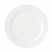 Oneida L5800000163 Luzerne Verge 12" Medium Rim Porcelain Plate - 1 Doz