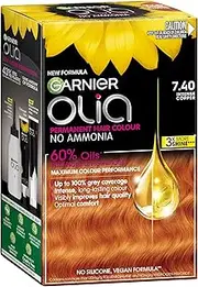 [Garnier] Olia Permanent Hair Colour 7.40 Intense Copper