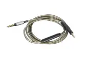Silver Plated Audio Cable For audio-technica ATH-M50x M40x M70x M60x With mic