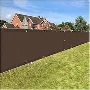 Balcony Privacy Protective Screens, for Outdoor/Fence/Yard Wall/Site,HDPE Weather Resistance with Metal Holes Garden Balcony Covering