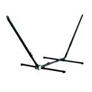 Double Size Premium Adjustable Steel Hammock Frame Outdoor Stand Patio Swing