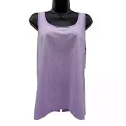 NWT Sz 2X Women’s Ideology Crocus Petal Lavender Racerback Active Sports Tank.
