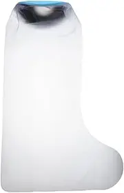 Waterproof Shower Leg Cover for Adults Ankle Protection Support Leg Cast Protector for Bath Portable