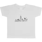 'Mushroom Medley' Children's / Kid's Cotton T-Shirts (TS018106)