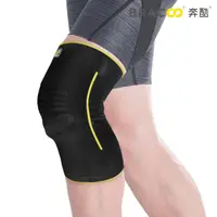 在飛比找momo購物網優惠-【Bracoo 奔酷】彈力透氣網紗護膝套(KE60)