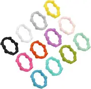 KOMBIUDA Promise Ring Set Breathable Silicone Wedding Ring Sports Ring Set for Active Lifestyle