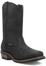 Dan Post Men's DP68690 12" Black Comp Toe Waterproof EH Work Boots, Size 9 EW