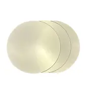 Gold round Cake Board, 12 Inch Diameter, 3 Counts，