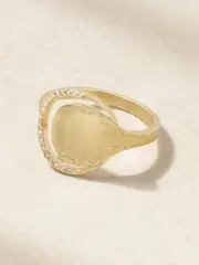 [Pascale Monvoisin] Pascale Monvoisin - Rio 9-karat Gold Diamond Ring - 6 6 Gold