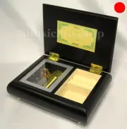 New 30 note Mozart - "Ave Verum Corpus" Music Box ORPHEUS matte black