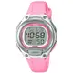 【CASIO】 簡約造型超實用數位休閒錶(LW-203-4A)-銀框x粉紅/34.6mm