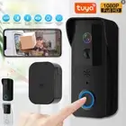 1080P 2.4G/5G WiFi Video Intercom Doorbell Camera PIR IR Night Vision Cam Black