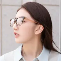 在飛比找momo購物網優惠-【Calvin Klein】光學眼鏡(豹紋色)