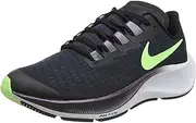 [Nike] Kids Air Zoom Pegasus 37 (Little Kid/Big Kid) Black/Ghost Green/Valerian Blue 6 Big Kid M