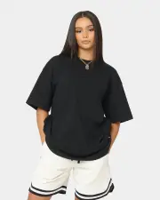 [Nike] Nike Sportswear Premium Essentials T-shirt Black/black - Size L L Black/Black