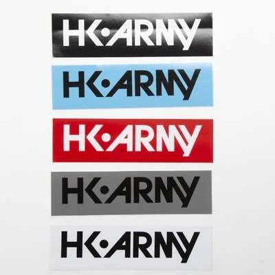 HK Army Sticker Pack - Typeface