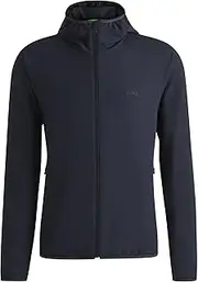 [BOSS] Men's L Commuter Water-Repellent Jacket with Four Way Stretch, dark blue, X-Large