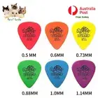 6pcs Dunlop Tortex Standard Mixed Gauges Guitar Picks Plectrums Starter AU