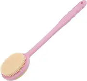 VICASKY Shower Back Brush Long Handle Body Exfoliating Massage Brush Soft Material for Sensitive Skin Dual Sided Scrubber for Men Women Elegant Bathroom Accessory
