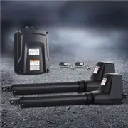 LockMaster Automatic Electric Gate Opener Double Swing Remote Control Kit 800KG