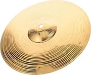 ERINGOGO Musical Instruments Drum Cymbal Brass Crash Cymbal for Drum Set Jazz Practice