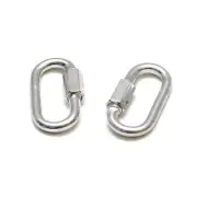 Whitecap 3/16 Inch Zinc Plated Steel Quick Boat Links