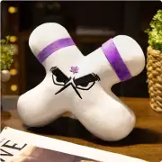 Luminous Alphabet Lore Plush Toy Soft Stuffed Pillow Glowing Colorful English X