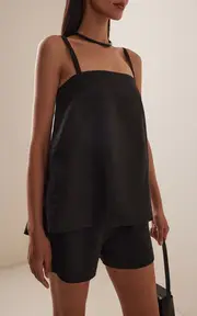 [Posse] Ginny Linen Top